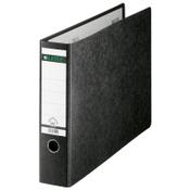 A3 lever arch file (78mm, landscape) | cardboard | Leitz 1073 black image
