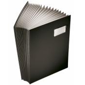 A4 blotting book with 20 compartments | Leitz black