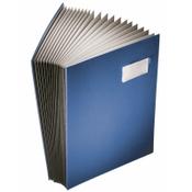 A4 blotting book with 20 compartments | Leitz blue