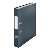 A4 lever arch file (50mm) | cardboard | Leitz 180° Cozy velvet grey soft touch image