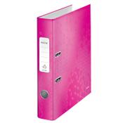 A4 lever arch file (50mm) | cardboard | Leitz 180° WOW metallic pink image