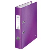 A4 lever arch file (50mm) | cardboard | Leitz WOW 180° purple image
