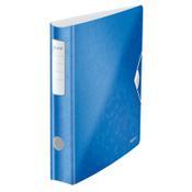 A4 lever arch file (50mm) | plastic | Leitz 1107 Active WOW metallic blue