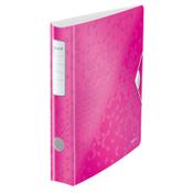 A4 lever arch file (50mm) | plastic | Leitz 1107 Active WOW metallic pink image