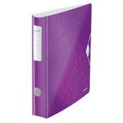 A4 lever arch file (50mm) | plastic | Leitz 1107 Active WOW metallic purple image