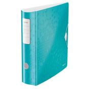 A4 lever arch file (75mm) | plastic | Leitz 1106 Active WOW metallic ice blue image