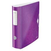 A4 lever arch file (75mm) | plastic | Leitz 1106 Active WOW metallic purple image