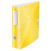 A4 lever arch file (75mm) | plastic | Leitz 1106 Active WOW yellow image