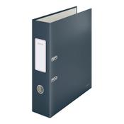A4 lever arch file (80mm) | cardboard | Leitz 180° Cozy velvet grey soft touch image