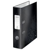 A4 lever arch file (80mm) | cardboard | Leitz 180° WOW black image