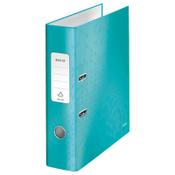 A4 lever arch file (80mm) | cardboard | Leitz 180° WOW ice blue image