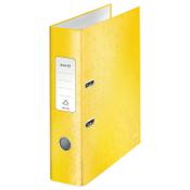 A4 lever arch file (80mm) | cardboard | Leitz 180° WOW yellow image