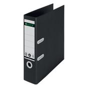 A4 lever arch file (80mm) | cardboard | Leitz Recycle black image
