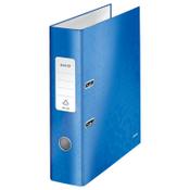 A4 lever arch file (80mm) | cardboard | Leitz WOW 180° metallic blue image