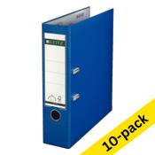 A4 lever arch file (80mm) | plastic | Leitz 1010 dark blue | 10-pack image