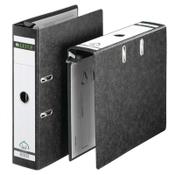 A4 lever arch file (80mm, hanging) | cardboard | Leitz 1821 black image