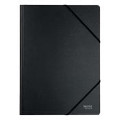Cardboard elastic folder | A4 | Leitz Recycle black