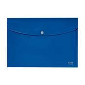 Project folder with push button (1 compartment) | Leitz Recycle blue