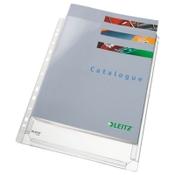 Punched pocket (A4, 11-hole) with metal strip | 170µ | Leitz premium | 3-pack image