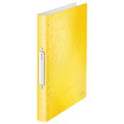 Ring binder 32mm (2x O-rings) | Leitz 4257 WOW | yellow **Clearance** image