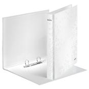 Ring binder 40mm (2x D-rings) | Leitz 4241 WOW | metallic white image