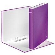 Ring binder 40mm (2x D-rings) | Leitz 4241 WOW | purple **Clearance** image