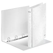 Ring binder 40mm (4x D-rings) | Leitz 4242 WOW | metallic white image