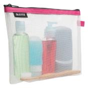 Leitz WOW pink water-resistant flat pencil case