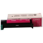 Lexmark 12A1451 magenta toner (original Lexmark) image