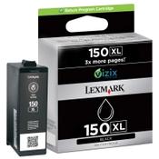 Lexmark 14N1614E (#150XL) high capacity black ink cartridge (original Lexmark) image