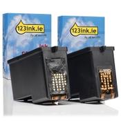 Lexmark 14 black + 15 colour ink cartridge 2-pack (123ink version) image