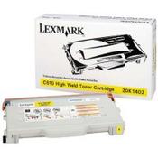 Lexmark 20K1402 high capacity yellow toner (original Lexmark) image