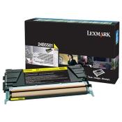 Lexmark 24B5581 high capacity yellow toner (original Lexmark) image