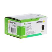 Lexmark 24B7180 yellow toner (original Lexmark) image