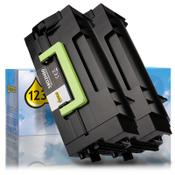 Lexmark 58D2H00 high capacity black toner 2-pack (123ink version) image