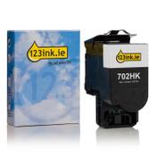 Lexmark 702K (70C20K0) black toner (123ink version) image