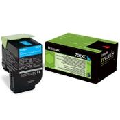 Lexmark 702XC (70C2XC0) extra high-capacity cyan toner (original Lexmark) image