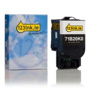 Lexmark 71B20K0 black toner (123ink version) image