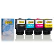 Lexmark 71B20 BK/C/M/Y toner 4-pack (123ink version) image