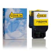 Lexmark 71B2HY0 high capacity yellow toner (123ink version) image