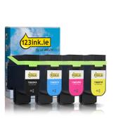 Lexmark 75M20 BK/C/M/Y toner 4-pack (123ink version) image
