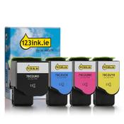 Lexmark 78C2UK0 toner 4-pack (123ink version) image