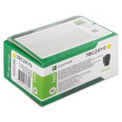 Lexmark 78C2XY0 extra high capacity yellow toner (original Lexmark) image