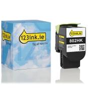 Lexmark 802HK (80C2HK0) high capacity black toner (123ink version) image