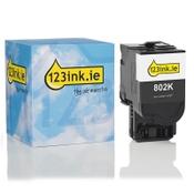 Lexmark 802K (80C20K0) black toner (123ink version) image