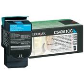 Lexmark C540A1CG cyan toner (original Lexmark) image