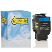 Lexmark C540H1CG high capacity cyan toner (123ink version) image