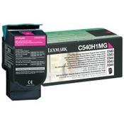 Lexmark C540H1MG high capacity magenta toner (original Lexmark) image