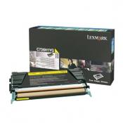 Lexmark C736H1YG high capacity yellow toner (original Lexmark) image