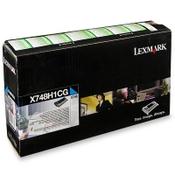 Lexmark X748H1CG high capacity cyan toner (original Lexmark) image